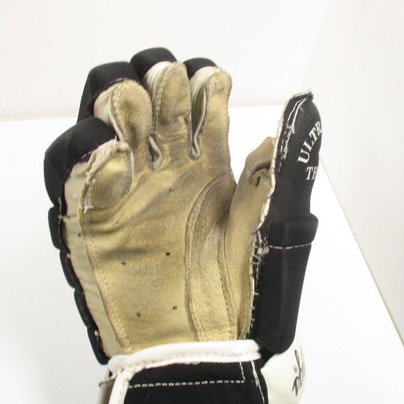 Vintage Rawlings 969 Magnum Juniorr Hockey Gloves 14" - 35.5 cm Black & White - Picture 5 of 10